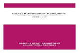 GUSD Attendance Handbook · Web viewHealthy Start Department Educational services GUSD Attendance Handbook A Road Map to Improved School Attendance and Behavior 2016-2017 Healthy