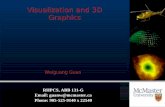 Visualization and 3D Graphics - McMaster Universityguanw/course/vis3D.pdf · Overview Goal: Knowledge and skill to visualize research data of various forms Content: 3D graphics programing