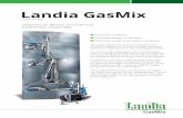 Landia GasMix - landiainc.com Landia GasMix systems are ideally applied in anaerobic digesters containing sludge from wastewater treatment plants, by-products from food processing