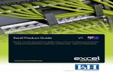 Excel Product Guide V1 · Product Guide - Copper Excel Category 6A Screened Twisted Pair (F/FTP) Patch Leads - LS0H Excel Category 6A F/FTP patch leads consist of 4 twisted pairs