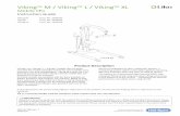 Viking™ M / Viking™ L / Viking™ XL · Viking™ M, L, XL mobile lifts EN Rev 2 I NOTE! This instruction guide contains important information for the user of the product. All