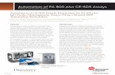 Automation of PA 800 plus CE-SDS Assays · 2 Automation of PA 800 plus CE-SDS Assays Materials and Methods IgG control samples (Beckman Coulter) were prepared using the IgG Purity