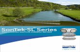 TM SonTek-SL Series · 2018-05-31 · Inspired by the need for a . SIMPLE way to measure water velocity and level in open channels, the SonTek-SL (affectionately known as the Side-Looker