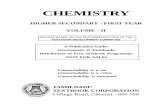 REVISED BASED ON THE RECOMMENDATIONS OF THE TEXT … · 2012-09-20 · CHEMISTRY HIGHER SECONDARY - FIRST YEAR VOLUME - II Untouchability is a sin Untouchability is a crime Untouchability