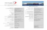 M/V ‘MORGENSTOND I - OCEAN7 Projects · 2019-10-21 · M/V ‘MORGENSTOND I’ Registration Container capacity Call sign 686 TEU nominal /IMO number PHFO/9320506 /Flag statePort