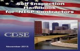 Self-Inspection Handbook for NISP Contractors · The Elements of Inspection . The Self-Inspection Checklist contained within this handbook addresses basic NISPOM requirements through
