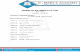 Syllabus for the session 2019- 2020 Class Vecare.franciscanecare.com/SchImg/SMASRE/Syllabus/Syl_1115122255431.pdf · Term II (Annual Exams) OUR SKELETAL SYSTEM 2. OUR NERVOUS SYSTEM