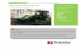John Deere 2320 Series ROPS Cab Operator ManualJune 2009© John Deere 2320 Series ROPS Cab Operator Manual General Safety 1. Never let an unqualified or untrained driver operate the