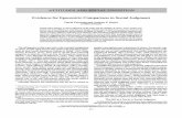 Evidence for Egocentric Comparison in Social Judgment · 2017-09-03 · ATTITUDES AND SOCIAL COGNITION Evidence for Egocentric Comparison in Social Judgment David Dunning and Andrew