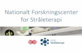 Nationalt Forskningscenter for Stråleterapi · WP14 Biostatistics and modelling core IP11 Anal canal ‐DACG IP9: Pancreas ‐DPG IP3 Eye ‐DOOG International collaborators International