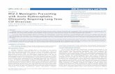 HSV-2 Meningitis Presenting with Acute Hydrocephalus ... · Central JSM Neurosurgery and Spine. Cite this article: Infinger LK, Varma AK (2014) HSV-2 Meningitis Presenting with Acute