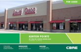 ASHTON POINTE - LoopNet...SITE Eola Rd North Aurora Rd 20,000 VPD 47,000 VPD JEWEL ANCHORED RETAIL SPACE FOR LEASE ASHTON POINTE SEC Eola Rd & North Aurora Rd, Aurora, IL CONTACT INFORMATION: