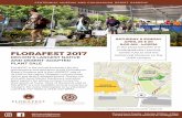 CENTENNIAL MUSEUM AND CHIHUAHUAN DESERT GARDENSFLORAFEST 2017 REGION’S LARGEST NATIVE AND DESERT-ADAPTED PLANT SALE FloraFEST is the annual fundraiser for the maintenance and operation