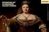 Guide to Integrating Art in Humanities College Courses...INTEGRATING ART IN HUMANITIES COLLEGE COURSES Rembrandt van Rijn, Juno, ca. 1662–1665. Oil on canvas. 50 × 48 3/4 in. (127