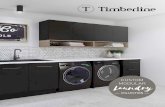 Custom modular - Timberline · timberlines modular laundry system will allow you to customise your laundry to suit your individual needs. Whether you need a custom wall to wall or