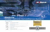 Under Vehicle Surveillance System UVSS System.pdf · The Dahua portable Under Vehicle Surveillance System, DH-MV-VDM5021CE-00 is the best choice for vehicle undercarriage inspecon