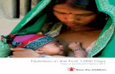 Nutrition in the First 1,000 Days...MoZaMBiQUe NUtritioN iN the FirSt 1,000 DayS In commemoration of Mother’s Day, Save the Children is publishing its thirteenth annual State of