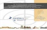 rrrrSth rrrr rr rrrrr - AEIPRO · Proceedings from the 18. th. International Congress on Project Management and Engineering (Alcañiz, July 2014) Comunicaciones presentadas al XVIII