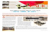 Next NMRCC meeting: Mirror radios, all years · 2016-02-27 · # 03 Vol-22 2016 Next NMRCC meeting: March 13th 2016 — Mirror radios, all years — Sentimental value is hard for