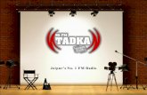95 FM TADKA is present in following three ... - Patrika News95 FM TADKA is rocking the airways of Rajasthan in three important cities. These cities are selected in a strategic way