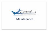 Maintenance - Laats · 2018-04-13 · b737-700/800. communication reception, transit check, or daily check and overnight inspections, corrective action of maintenance defects reported