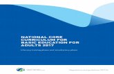 NATIONAL CORE CURRICULUM FOR BASIC EDUCATION FOR … · 2019-03-27 · NATIONAL CORE CURRICULUM FOR BASIC EDUCATION FOR ADULTS 2017 3 UNOFFICIAL TRANSLATION Regulation valid only