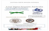 Lean Sigma Experts Australia · Lean Sigma Experts Australia Lean Six Sigma Certification Green Belt Level (5 Days) Intensive Classroom Sessions Internationally Accredited By: Lean