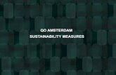 QO AMSTERDAM SUSTAINABILITY MEASURES...hotel, and as such it shouldn’t only be one-use. Intelligent facade The exterior of the QO is one of the most visible elements of circularity