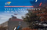 2019-20 INTERNATIONAL VIEWBOOK THE UNIVERSITY OF KANSAS · African & African-American studies* American studies* Anthropology* Applied behavioral science* Early childhood; Youth development