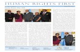 HUMAN RIGHTS First...HUMAN RIGHTS FIRST September 2014 3 I t is now well established that human rights are universal, indivisible and ir-reversible. Their universality relates to the