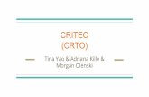 (CRTO) CRITEO...Investment Thesis Based on the competitive advantages, growth rate, and future growth drivers, we firmly believe the Criteo is a BUY Currently trading price: $39.80