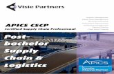APICS CSCP 2 - Visie Partners...• Incompany: When a company has sufficient number of participants, it is also possible to take this course as an incompany training. This saves time