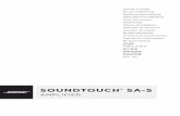 SOUNDTOUCH SA-5 - Bose...SOUNDTOUCH ® SA-5 AMPLIFIER 2 - ENGLISH ITN SE INSINS Please read and keep all safety and use instructions. 1. Read these instructions. 2. Keep these instructions.