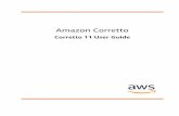 Amazon Corretto - Corretto 11 User Guide...Amazon Corretto Corretto 11 User Guide Installing on RPM-based Linux After the repository is added, you can install Corretto 11 by running