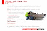 VIBRATION ANALYSIS COURSE - m2solution.com.mym2solution.com.my/site_member/training_brochures... · COURSE OBJECTIVE This two day course is intended for those with little or no vibration