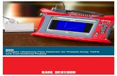 GEKKO Portable Ultrasonic Flaw Detector for Phased Array ... · GEKKO Portable Ultrasonic Flaw Detector for Phased Array, TOFD and Conventional Probes. B-Scan Imaging ... with individual