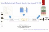 Residual Block Latent Stochastic Variable Models …srallaba/pdfs/speechlunchpresentation...- MoS when this speaker was included in the training set: 2.73 Observations Conclusions