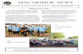 MACARTHUR NEWS...2016/04/03  · Macarthur Advancement & Development Association Inc.Issue Nº 206 APRIL 2016 MACARTHUR NEWS The next General Meeting of the Macarthur Advancement &