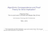 Algorithmic Correspondence and Proof - UNISAlogica.dmi.unisa.it/tacl/wp-content/uploads/2014/08/Ma_Zhao_Slides.pdf · Algorithmic Correspondence and Proof Theory for Strict Implication1