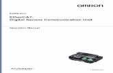 E3NW-ECT EtherCAT Digital Sensor Communication Unit Operation … · 2019-11-02 · E3NW-ECT EtherCAT Digital Sensor Communication Unit Operation Manual (E429) The meanings of the