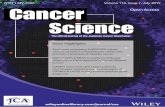 The of - Jichi · Cancer Science (formerly Japanese Journal of Cancer Research) is the ofﬁ cial journal of the Japanese Cancer Association, and is published monthly. The journal