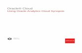 Using Oracle Analytics Cloud Synopsis · 2019-06-18 · Contents Preface Audience v Documentation Accessibility v Related Documentation v Conventions v 1 Basics What can I do with