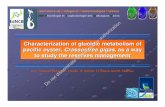 Characterization of glucidic metabolism of pacific oyster ... am/icsr05-hanquet-et-al.pdf · Characterization of glucidic metabolism of pacific oyster, Crassostrea gigas, as a way