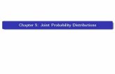 Chapter 5: Joint Probability Distributions Chapter 5: Joint Probability Distributions. Outline â€“Jointly
