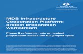MDB Infrastructure Cooperation Platform: project ... · MDB INFRASTRUCTURE COOPERATION PLATFORM: PROJECT PREPARATION WORKSTREAM | REFERENCE NOTE APRIL 2019 2 Phase II reference note