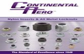 Nylon Inserts & All Metal Locknuts · locknuts, all-metal locknuts, and finished hex nuts, supplying the North American distributor market with superior customer service since 1948.