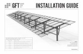 GFT GROUND FIXED TILT INSTALLATION GUIDE...UL2703 CERTIFICATION MARKING LABEL Unirac Ground Fixed Tilt (GFT) is listed to UL 2703. Certification marking is embossed on all mid clamps