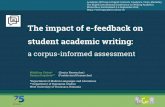 The impact of e-feedback on student academic writing · 2015, 5th edition: Gellu Naum 100, 21 students and papers • 2017, 6th edition: Tudor Arghezi, azi, 20 students and 19 papers