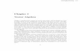 Chapter 2 Vector Algebra...Chapter 2 Vector Algebra Chapter 1 introduced the notions of vectors and scalars, and developed two ways of representing vectors: graphically, by the head