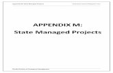 APPENDIX M State Managed Projects - FloridaDisaster.orgAppendix M: State Managed Projects 2018 State Hazard Mitigation Plan ... (FMA) grant program and the Pre-Disaster Mitigation